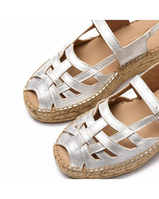 Naguisa White Espadrilles