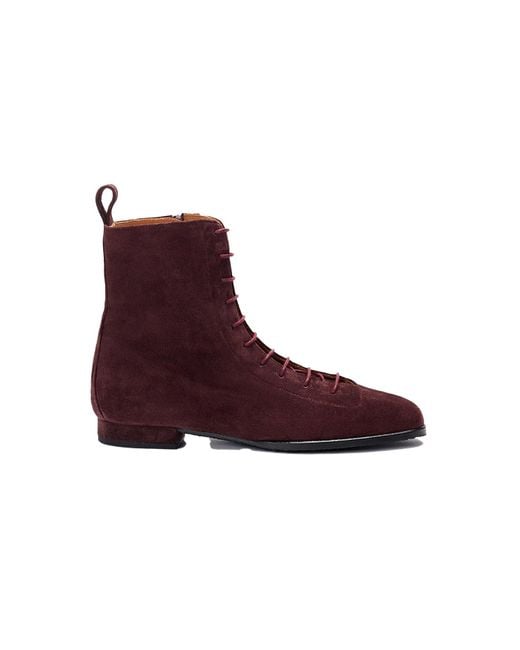 Naguisa Brown Ankle Boots