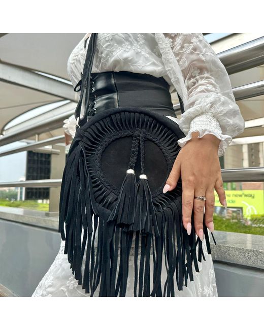 Zasta Studio Black The Vibe Messenger Bag