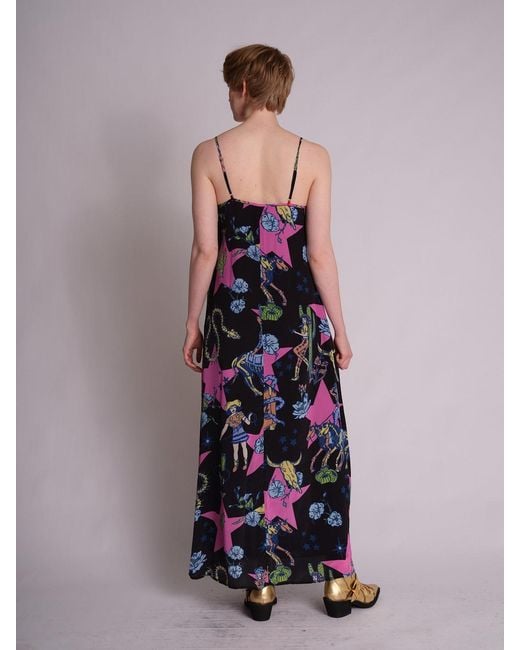 Any Old Iron White Circus Rider Star Long Dress