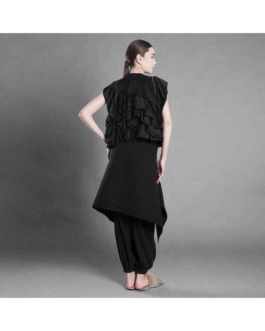 Silvia Serban Black The Heron Vest