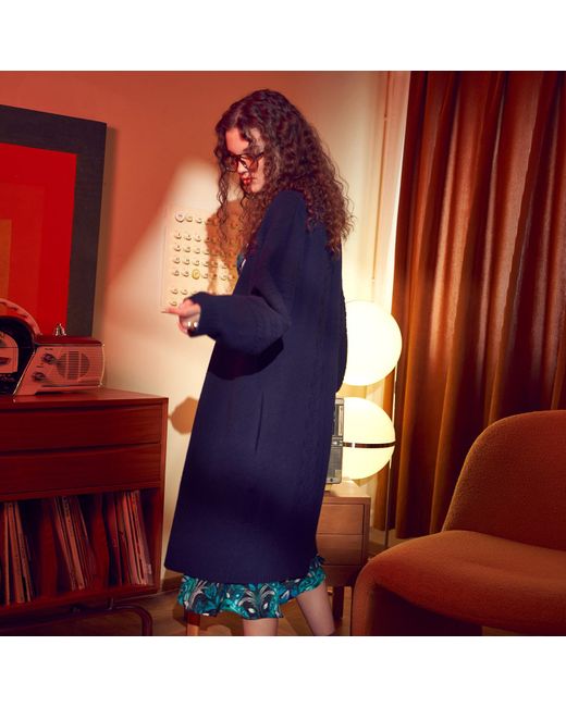 Emma Wallace Blue Althea Cardigan