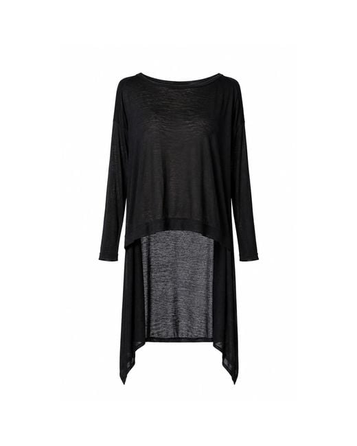 Yogi8Apparel Black The Nexus Fishtail Pullover