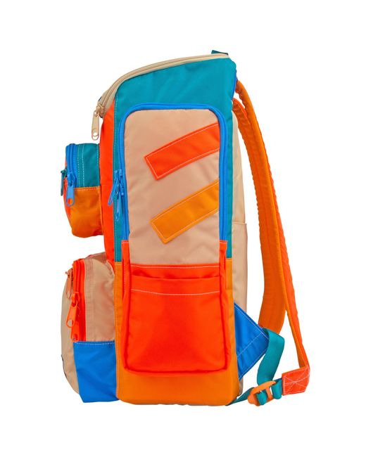 Mokuyobi Orange Heat Wave Alex Mega Backpack