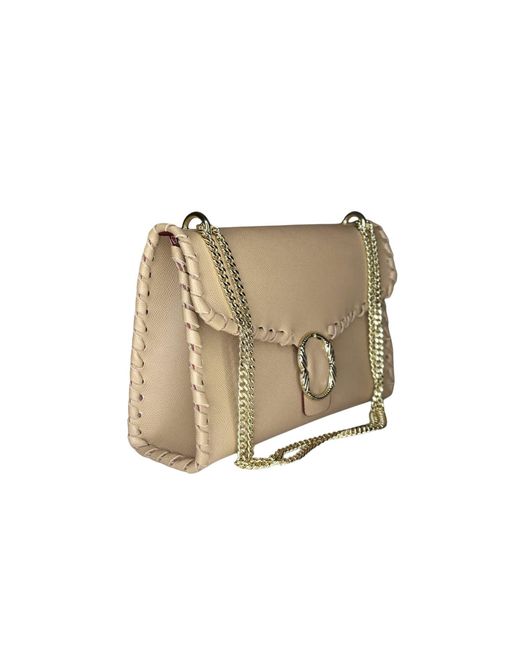 Ruj Heritage Natural Neutrals Shoulder Bag Caffellatte