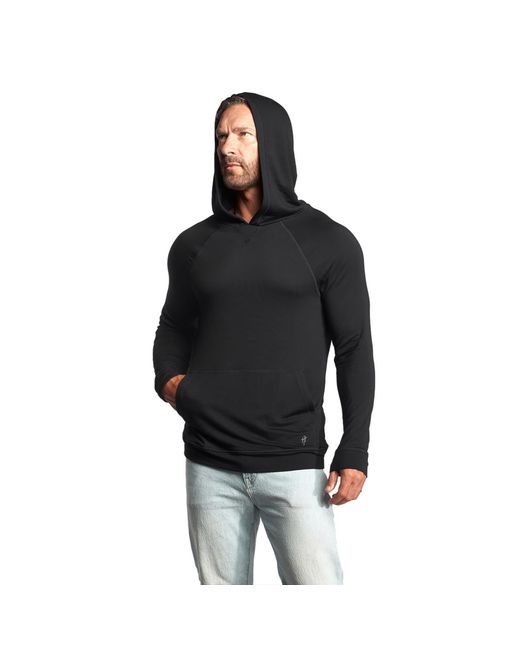 Weston Jon Boucher Black Evo Lightweight Hybrid Slim Fit Hoodie for men