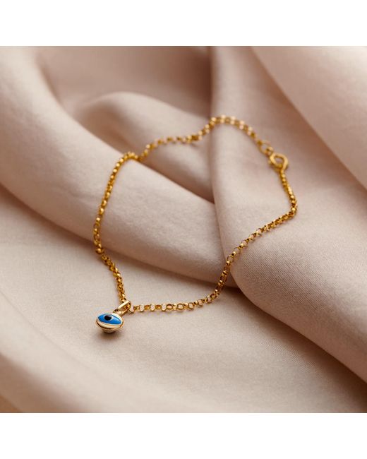 Posh Totty Designs Metallic Evil Eye Bracelet