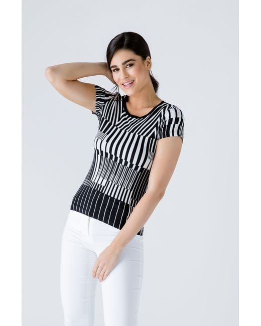 Conquista Black Short Sleeve & Top