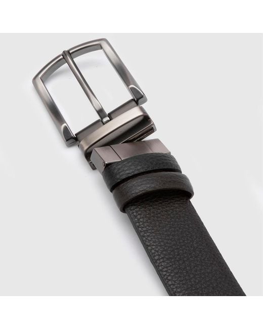 Ilvi Black Galloway- Floater Leather Belt for men