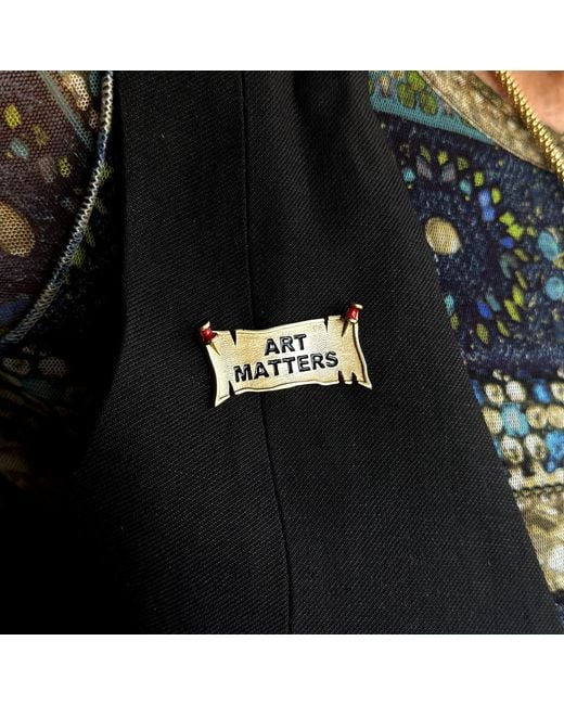 Passionate Protest Collection Metallic Art Matters Pin