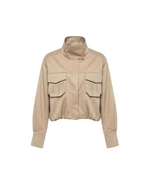 AGGI by HALEWSKI Natural Neutrals Roza Misty Sand Jacket