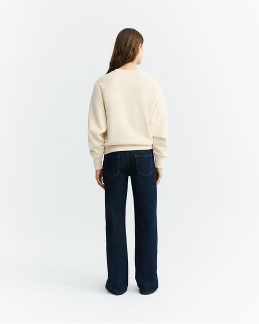 Thinking Mu White Figa Bonnie Sweatshirt
