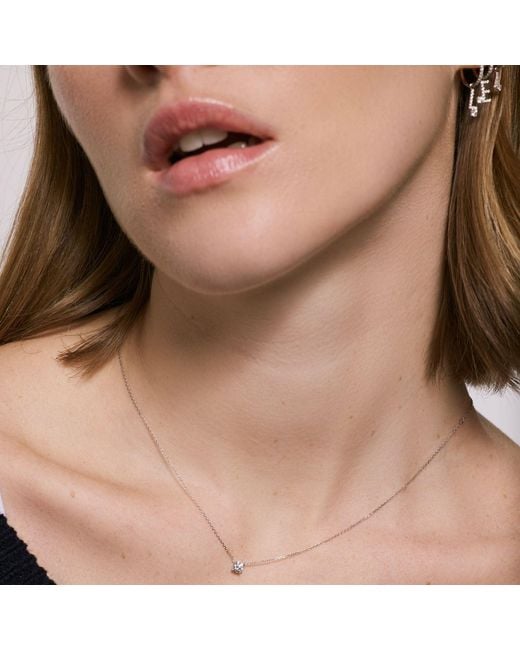 Dyamka Metallic Diamond Necklace