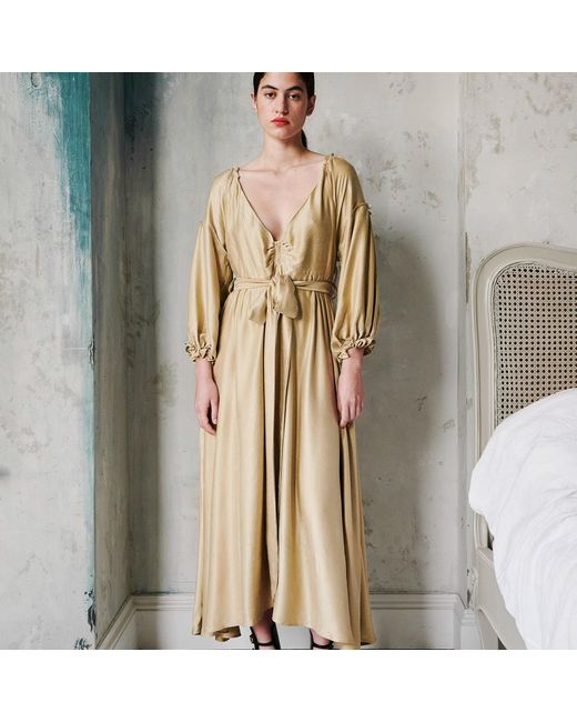 Lisa The Label Natural Bow Bell The Countess Dress
