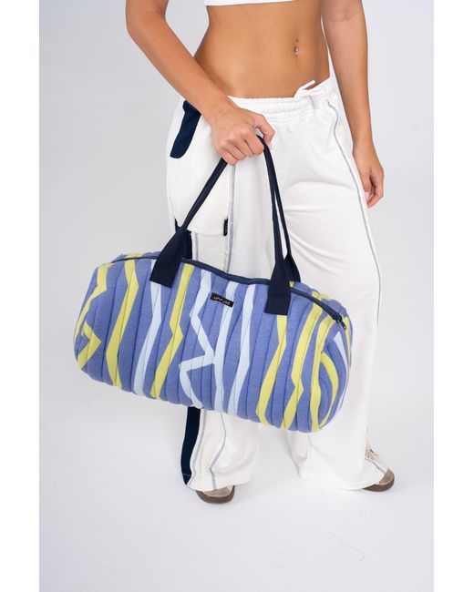Up-fuse Blue Duffle Bag