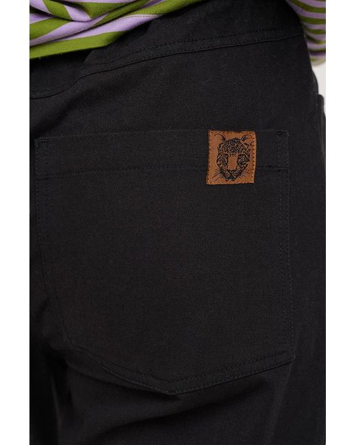 Sugarhill Black Rowan Cotton Trousers