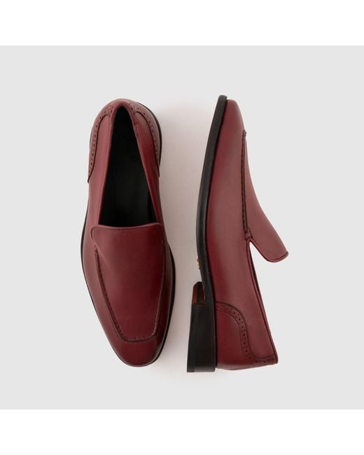 Mariano Shoes Red Idanha Loafers Bordeaux