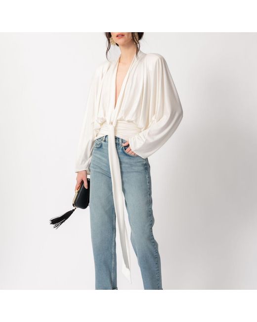 Concepto White Lila Fluid Top