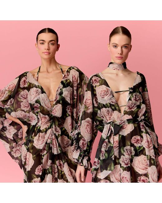 Nur Karaata Brown Anantara Bloom Cover Up
