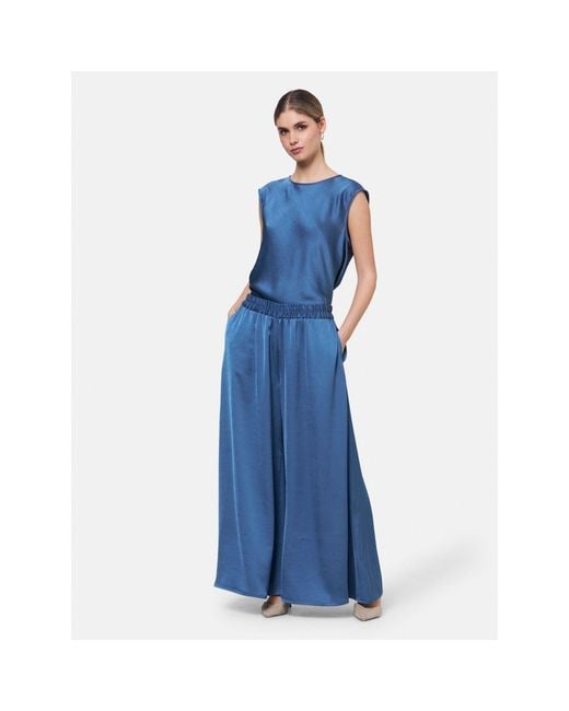 Helen Mcalinden Blue Imogen Storm Trousers