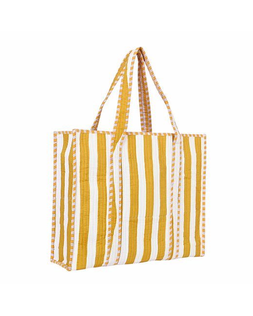 Conscious Yoga Collective Blue The Stripe Tote