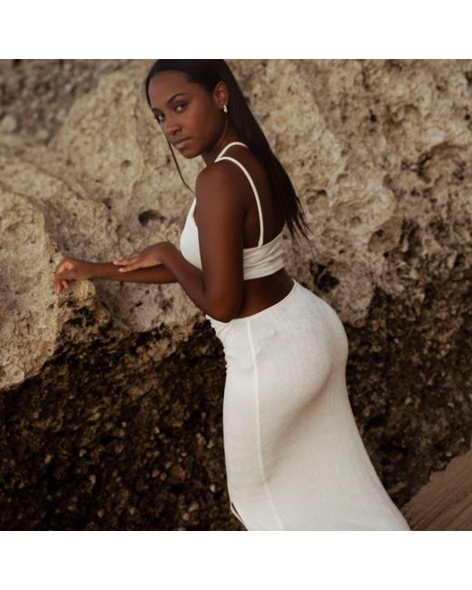 Shooni White Noa Dress