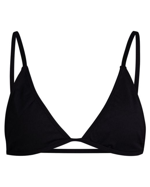 Minimale Animale Black Mirage Bikini Top