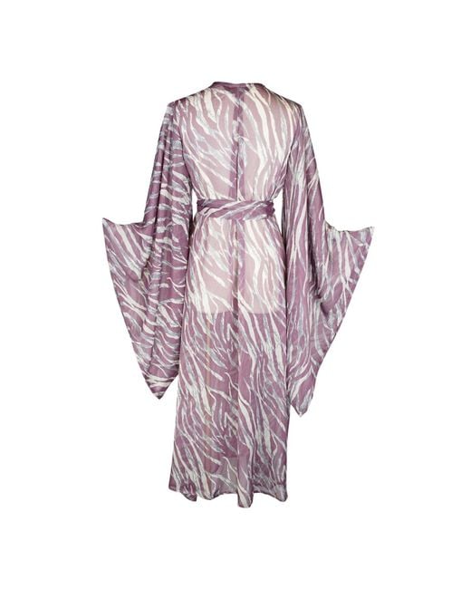 Jennafer Grace Purple Etosha Kimono