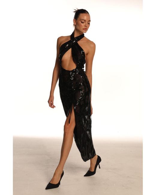 Room 24 Black Iris Dress