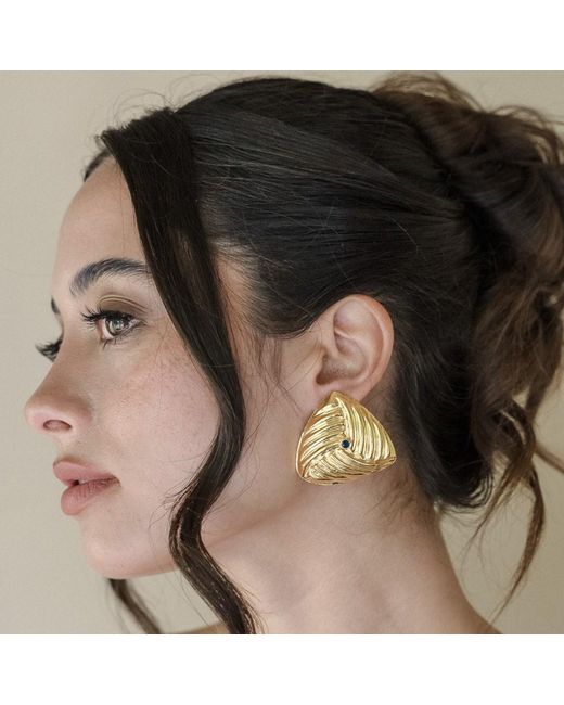 Zepplin the Label Metallic Melody Earrings