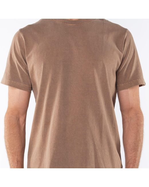 Ariko Natural Brownstone Beach T-Shirt for men