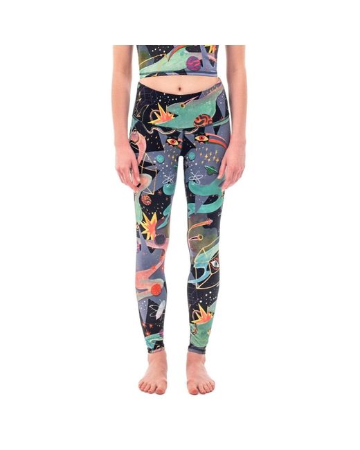 Pitaya Yoga Blue Door Of The Cosmos Leggings