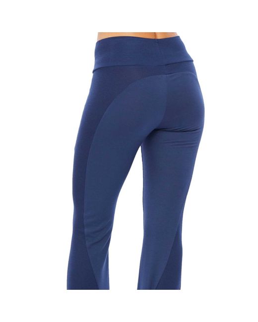 JJwinks Blue Happy Hour Wide Leg Lounge Pants, Petite Length