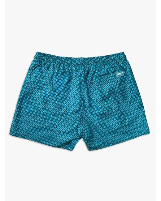 Bdxy Studio Blue "The Frame" Swimshorts for men