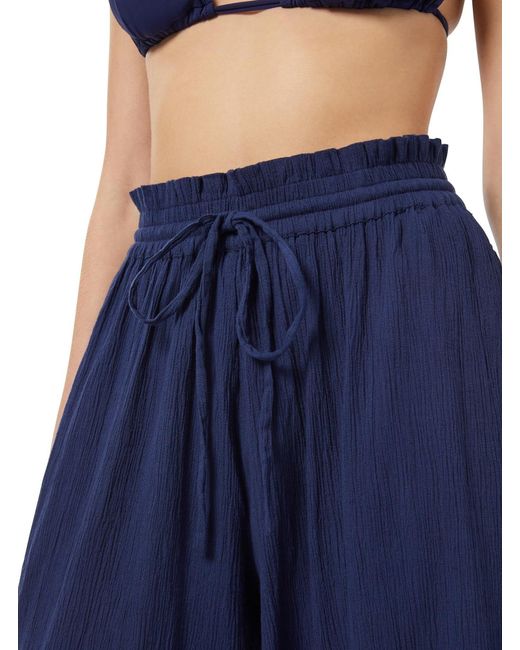 Change of Scenery Blue Neutrals Brooke Pull-On Beach Pants