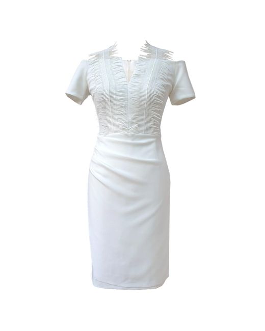 Mellaris White Agnes Dress