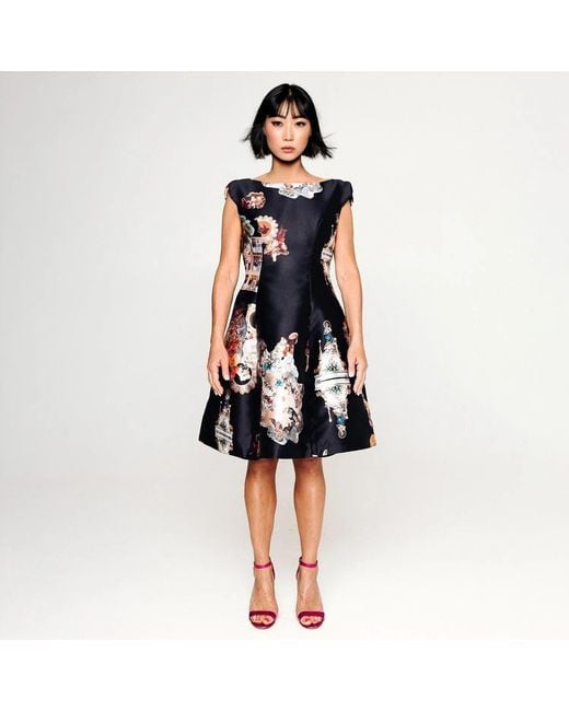 Maxjenny Black Midi Dress C