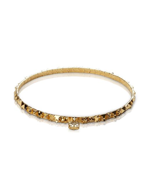Kasun Metallic Lost Pilgrim Choker Necklace