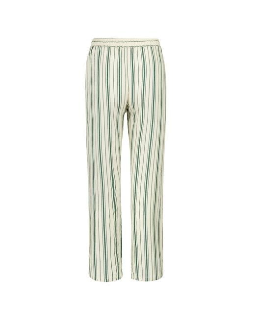 Boutique Kaotique Blue Moroccan Stripped Beach Trousers