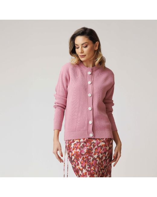 concept A trois Pink Cardigan