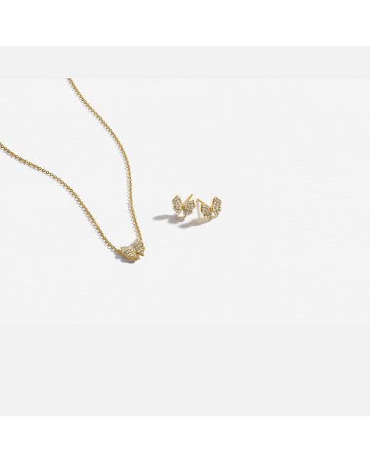 Sif Jakobs Jewellery Metallic Earrings Farfalla