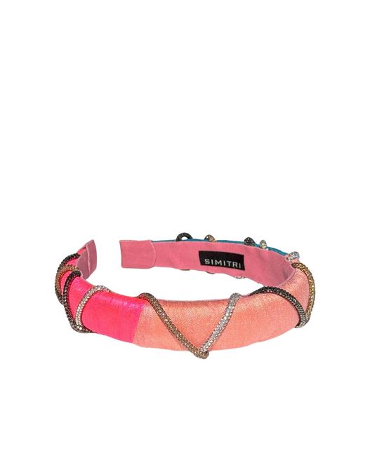 Simitri Blue Sorbet Braided Headband