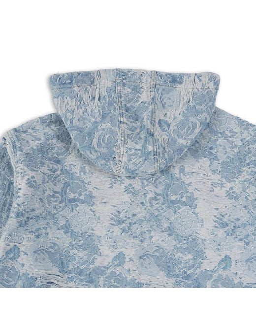 VERYRARE Blue Dark Lotus Hoodie for men
