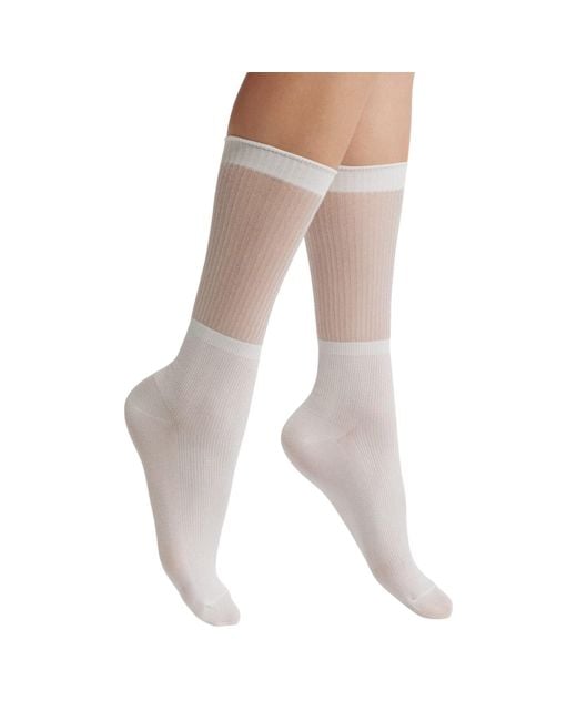 HIGH HEEL JUNGLE by KATHRYN EISMAN Gray Glitter Dance Socks