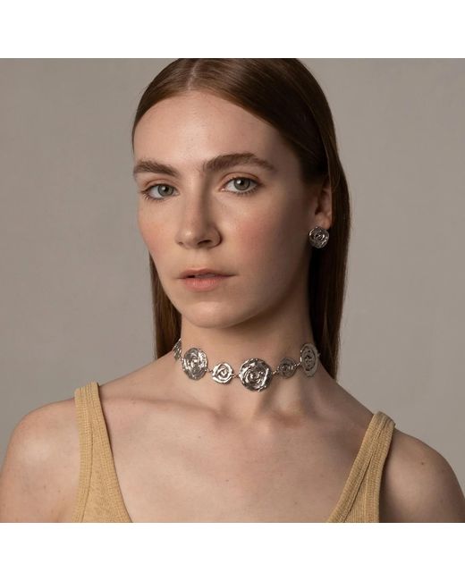 EVA REMENYI Metallic Origin Choker
