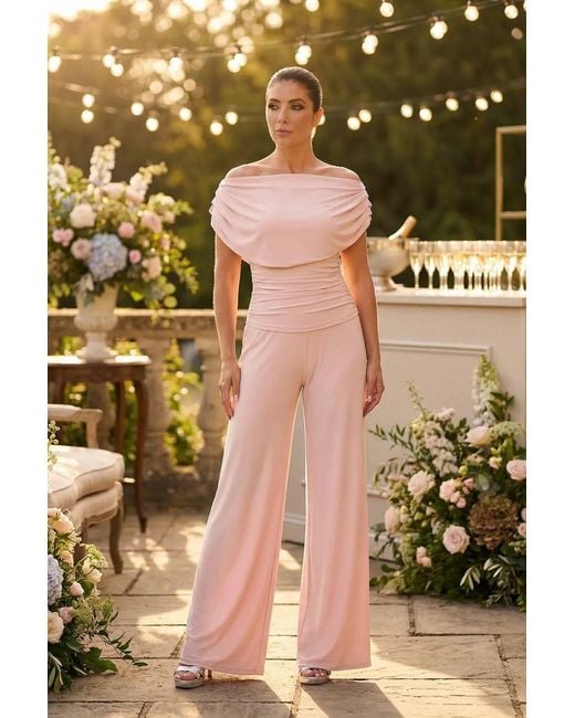 Atom Label Pink Carbon Jumpsuit