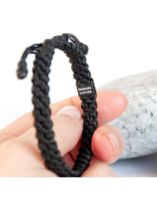 Harbour Uk Red Hylander Chunky Steel Rope Bracelet for men