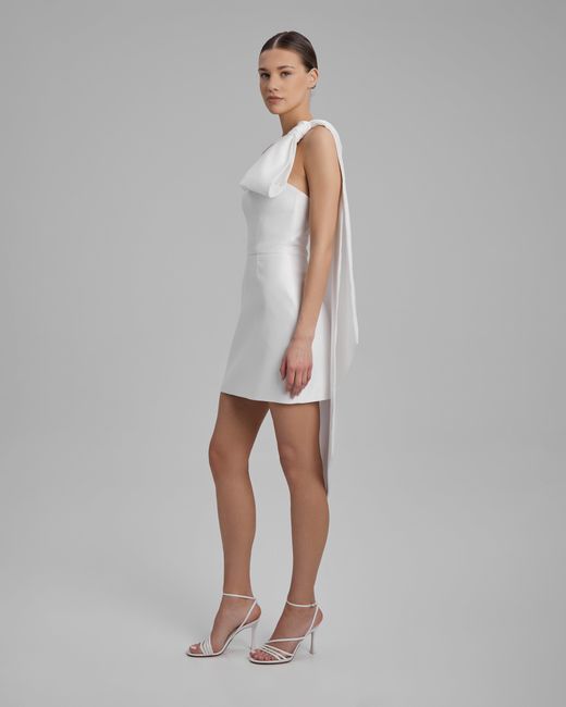 Baé Special Moments White Joy Dress + Cape Bow