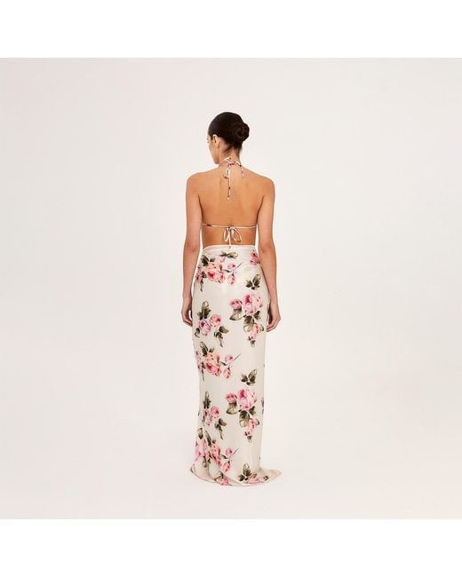 Aguaclara Metallic Pareo Scarf La Rose