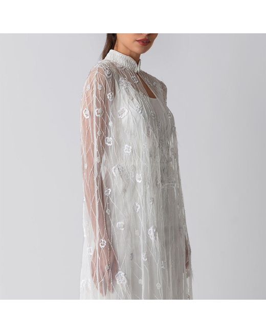 Raishma White Sofia Gown